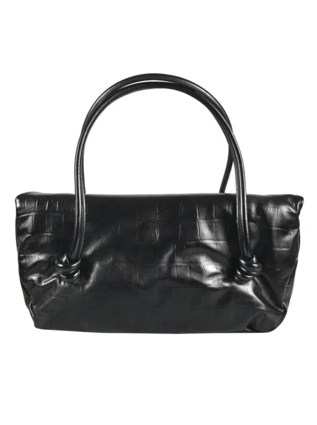 JIL SANDER Black Calf Leather Padded Product Image