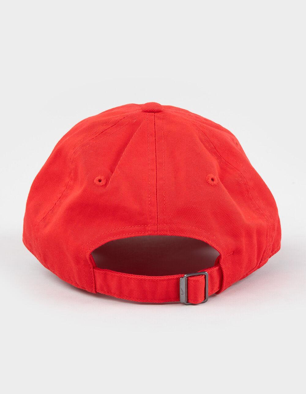 NIKE Heritage 86 Swoosh Strapback Hat - RED Product Image