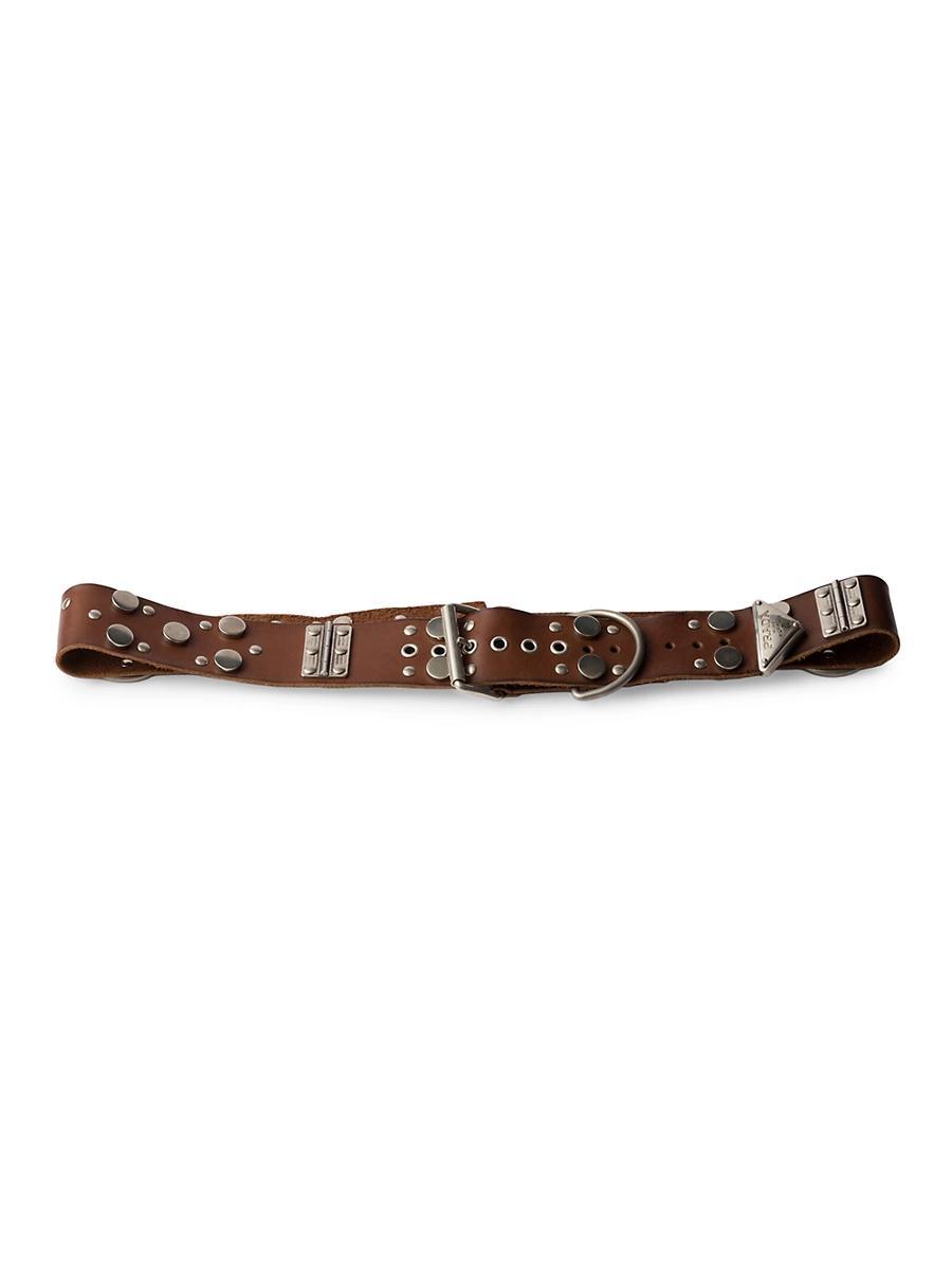 Mens Studded Leather Belt Product Image