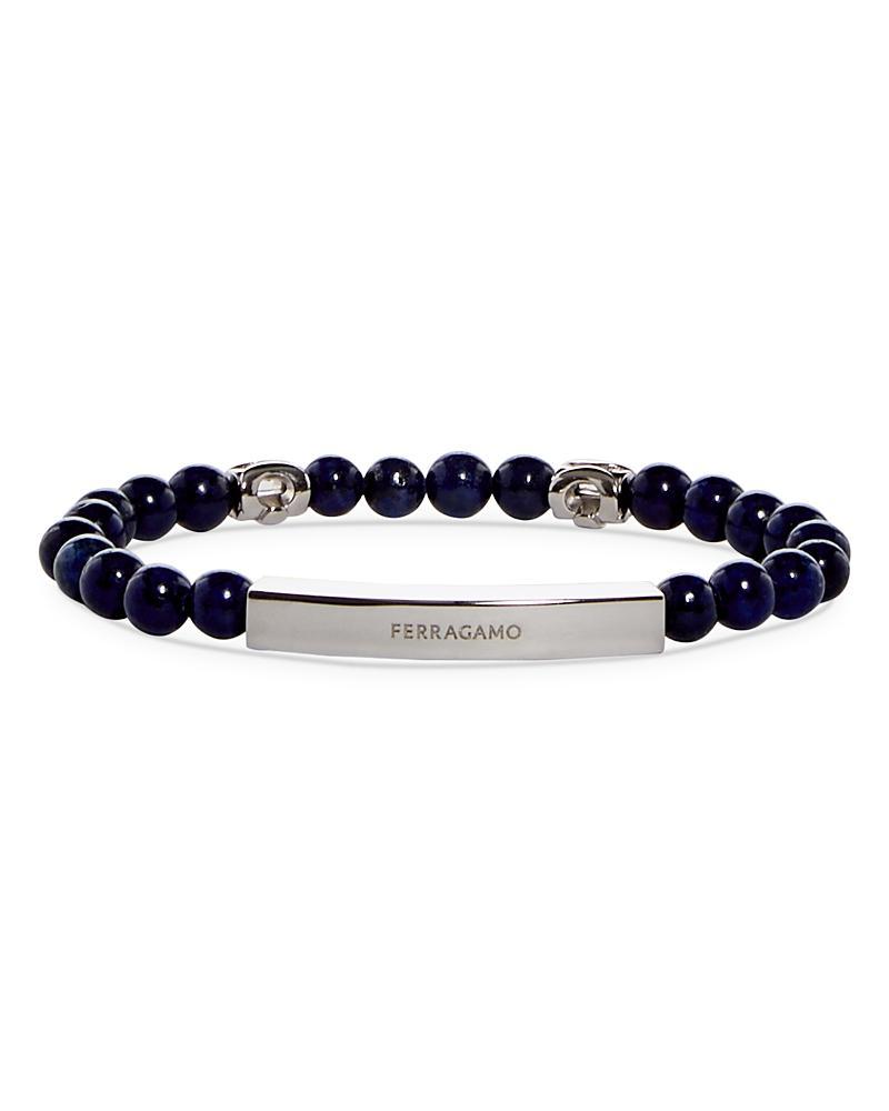 Ferragamo Mens Beaded Bracelet Product Image