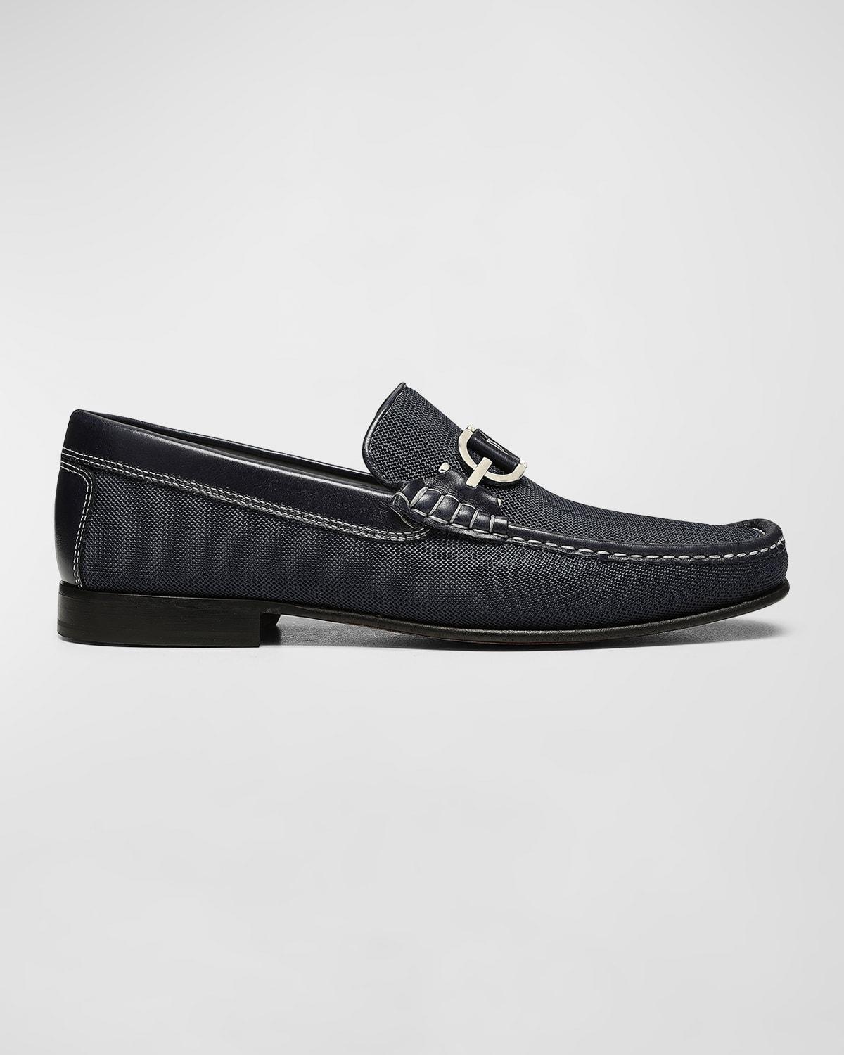 Donald Pliner Mens Dacio Mens Nylon Bit Loafers Product Image