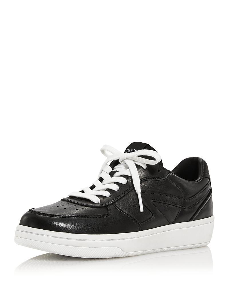 rag & bone Womens Retro Court Lace Up Sneakers Product Image