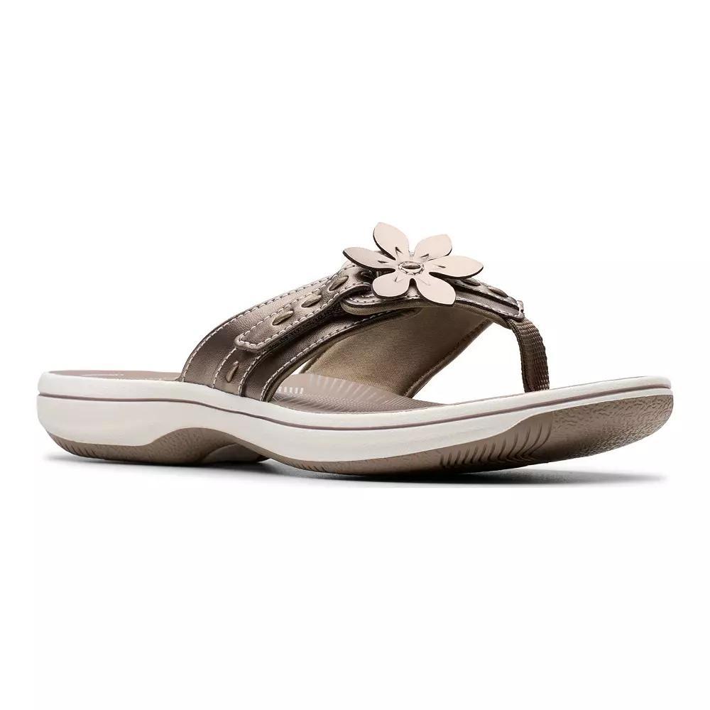 Clarks® Cloudsteppers Breeze Opal Women's Flip Flop Sandals,  Product Image
