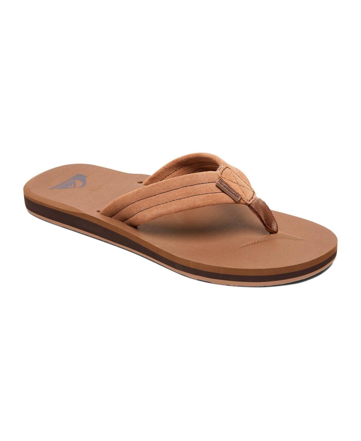 Quiksilver Carver Suede Solid) Men's Sandals Product Image