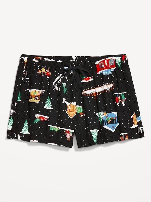 Flannel Pajama Boxer Short Product Image