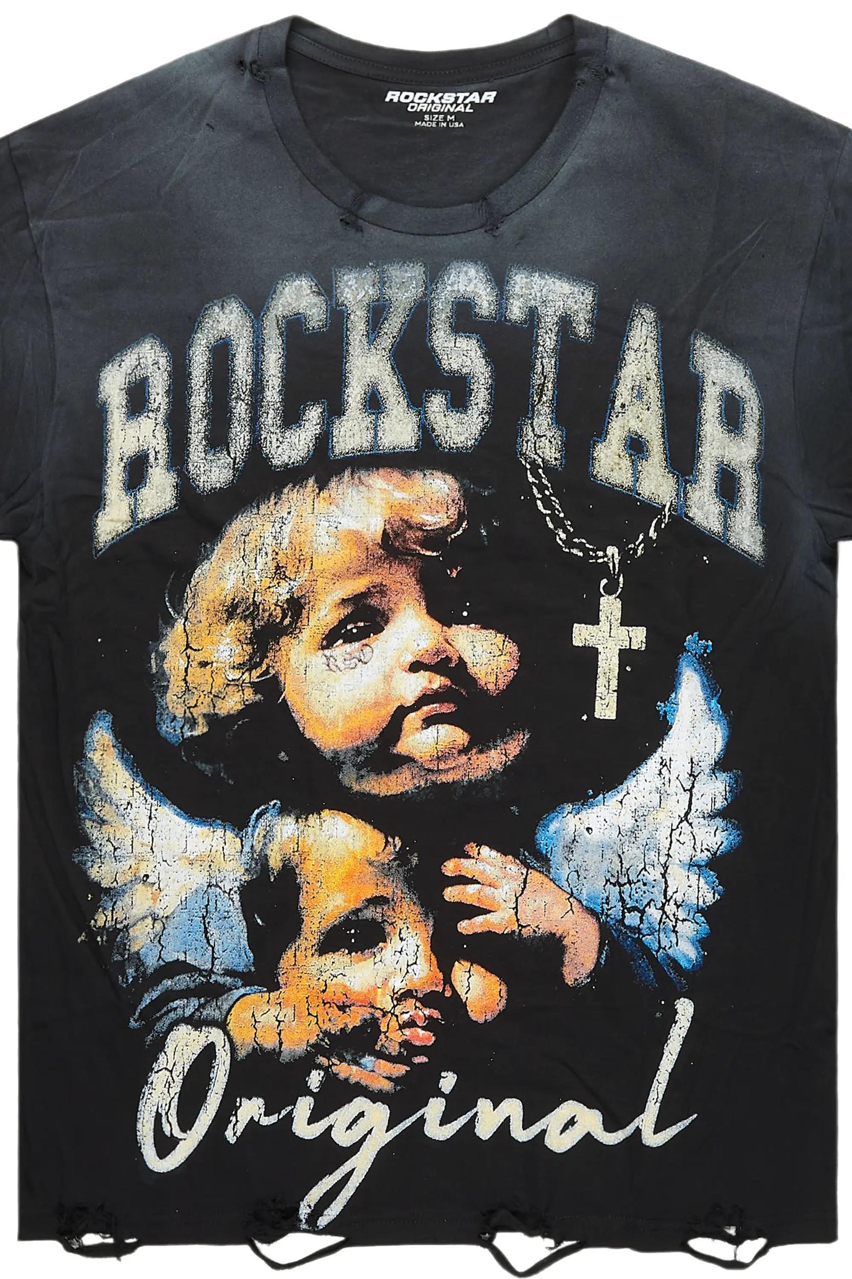 Jovala Black Oversized T-Shirt Female Product Image