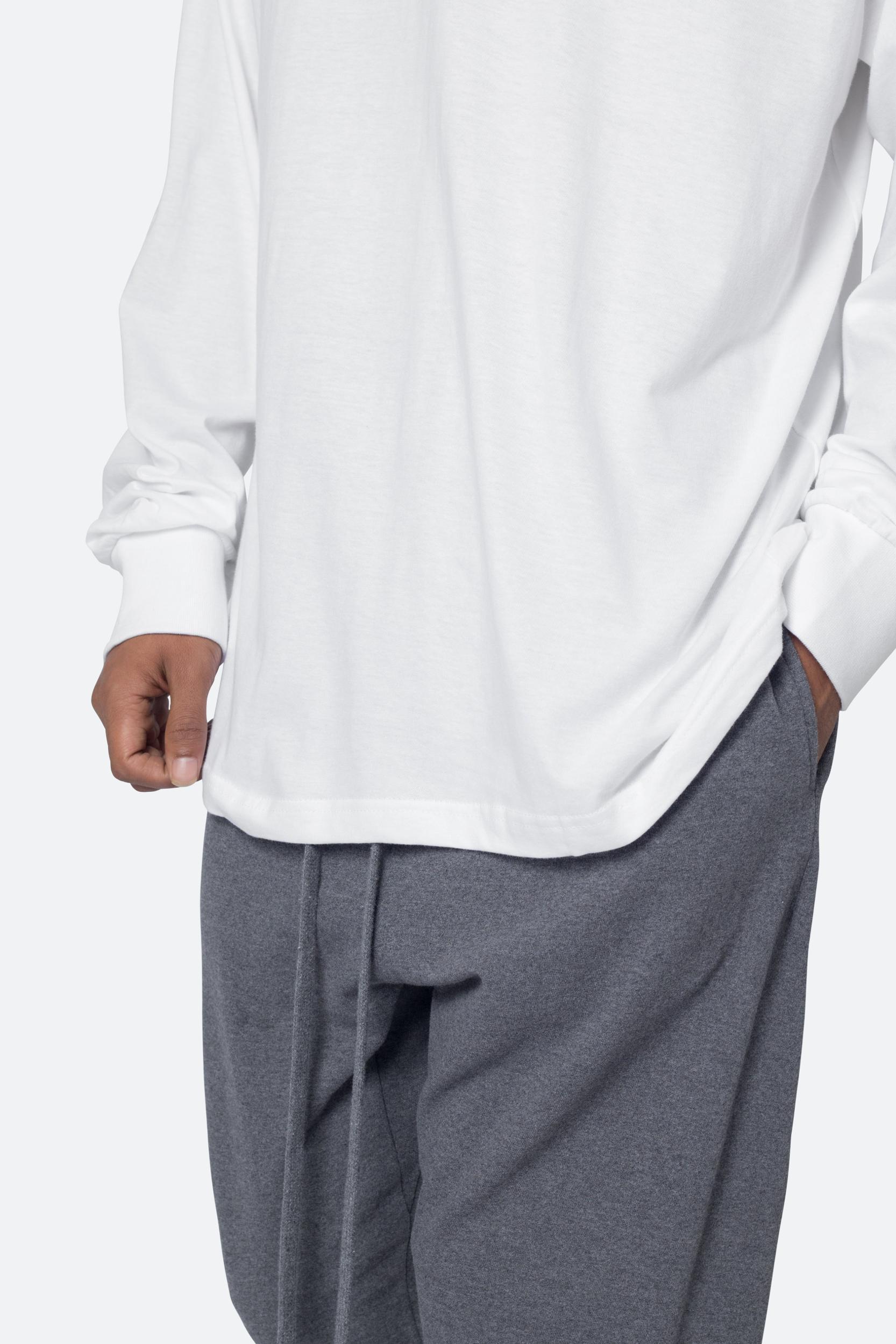 Every Day II L/S Tee - White Product Image