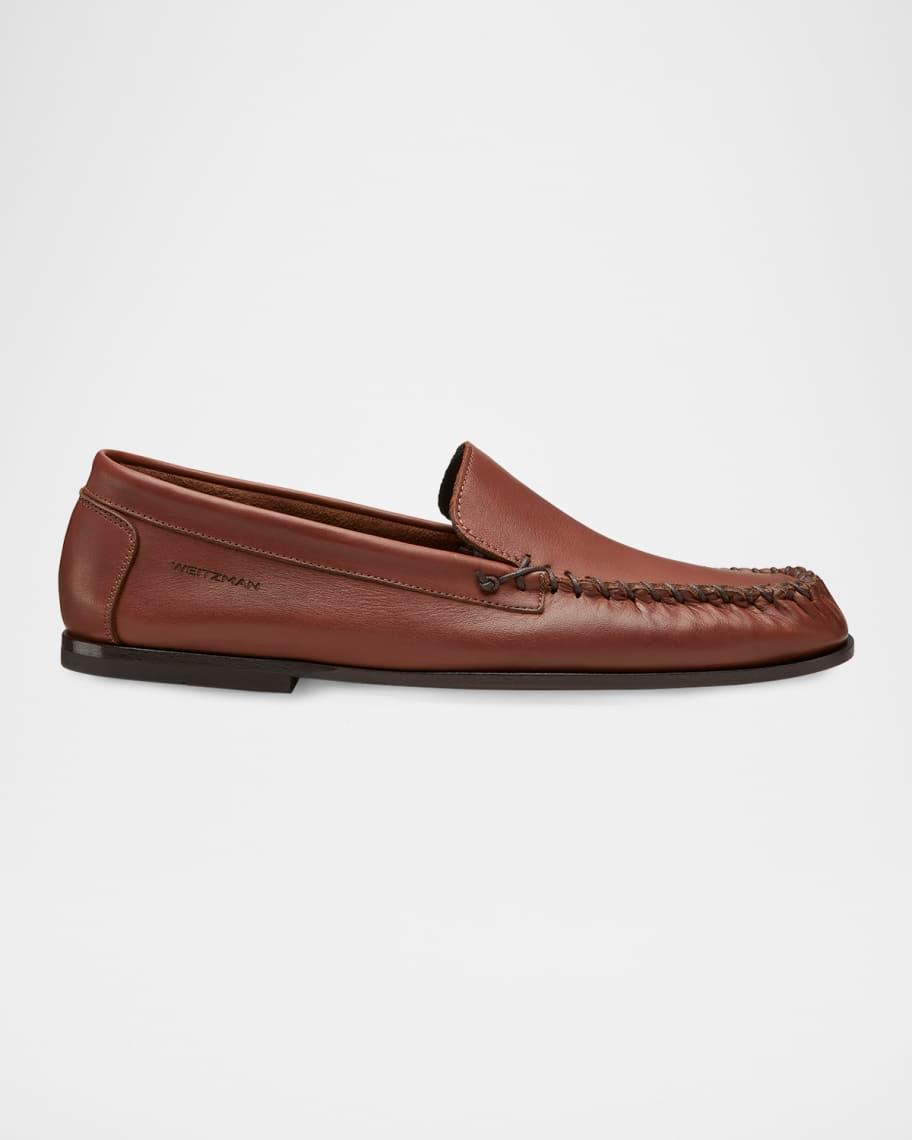 Mens Montauk Leather Moccasin Loafers Product Image