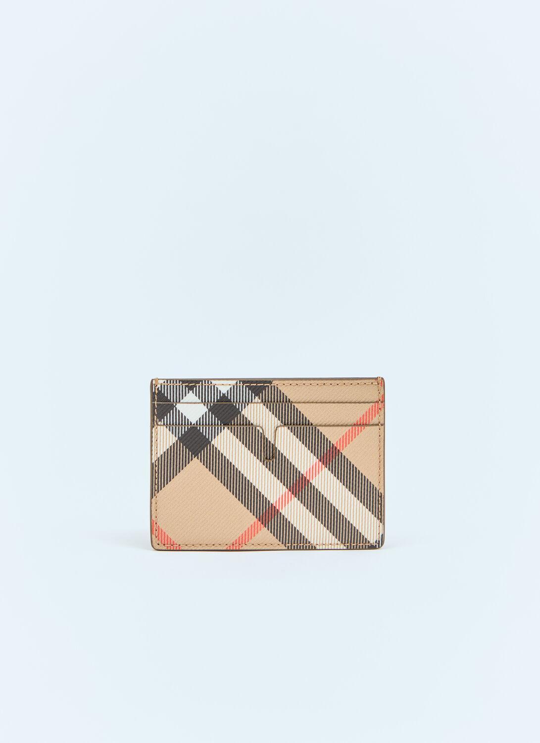 BURBERRY Ip Check Wallet In Beige Product Image