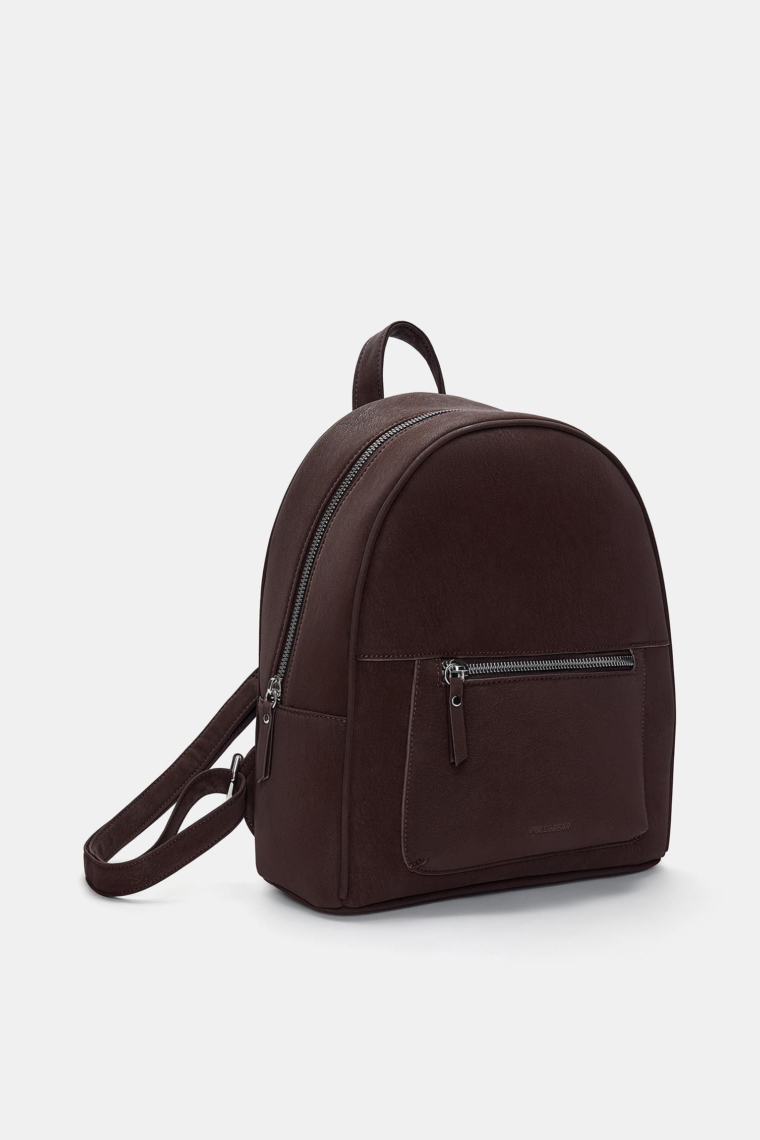 Textured mini backpack Product Image