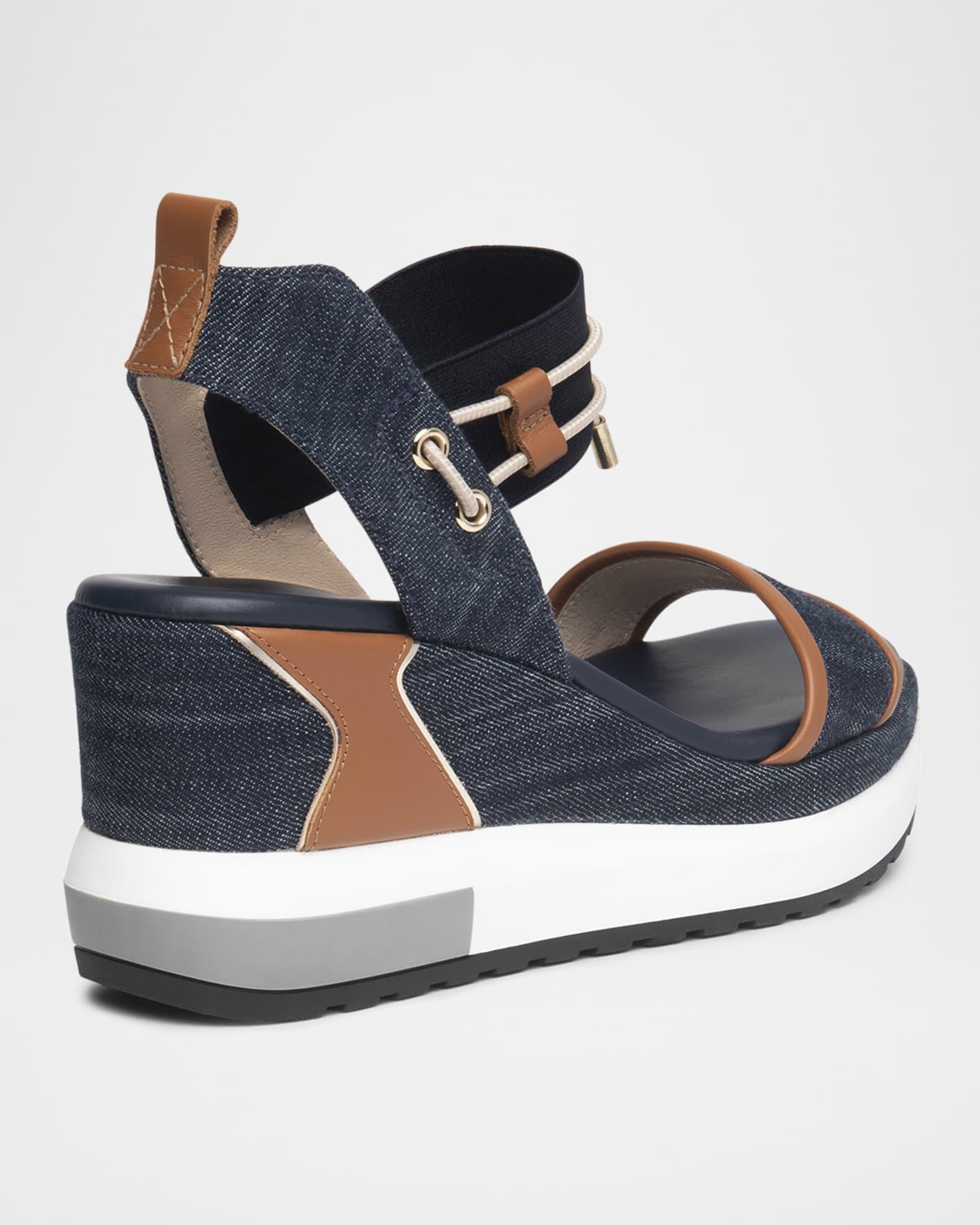 Bungee Platform Wedge Sandals Product Image