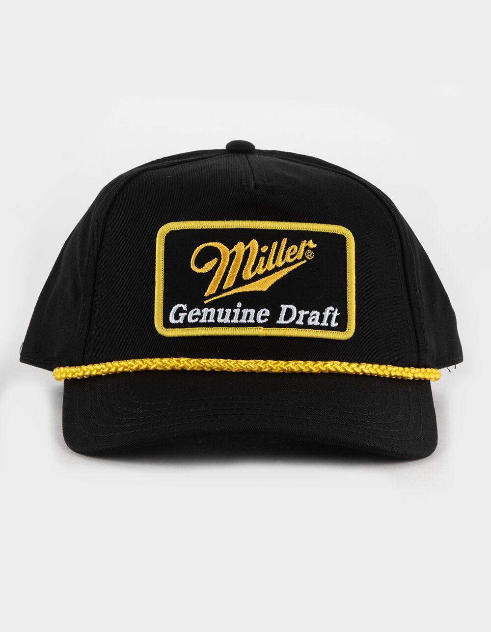 AMERICAN NEEDLE Miller Genuine Draft Roscoe Mens Snapback Hat Product Image