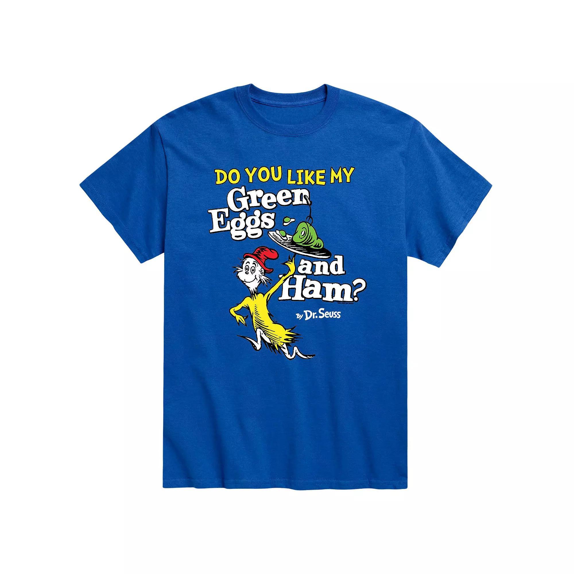 Men's Dr. Seuss Eggs And Ham Tee,  Product Image