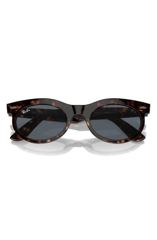 RAY BAN Wayfarer 53mm Oval Sunglasses In Havana Product Image