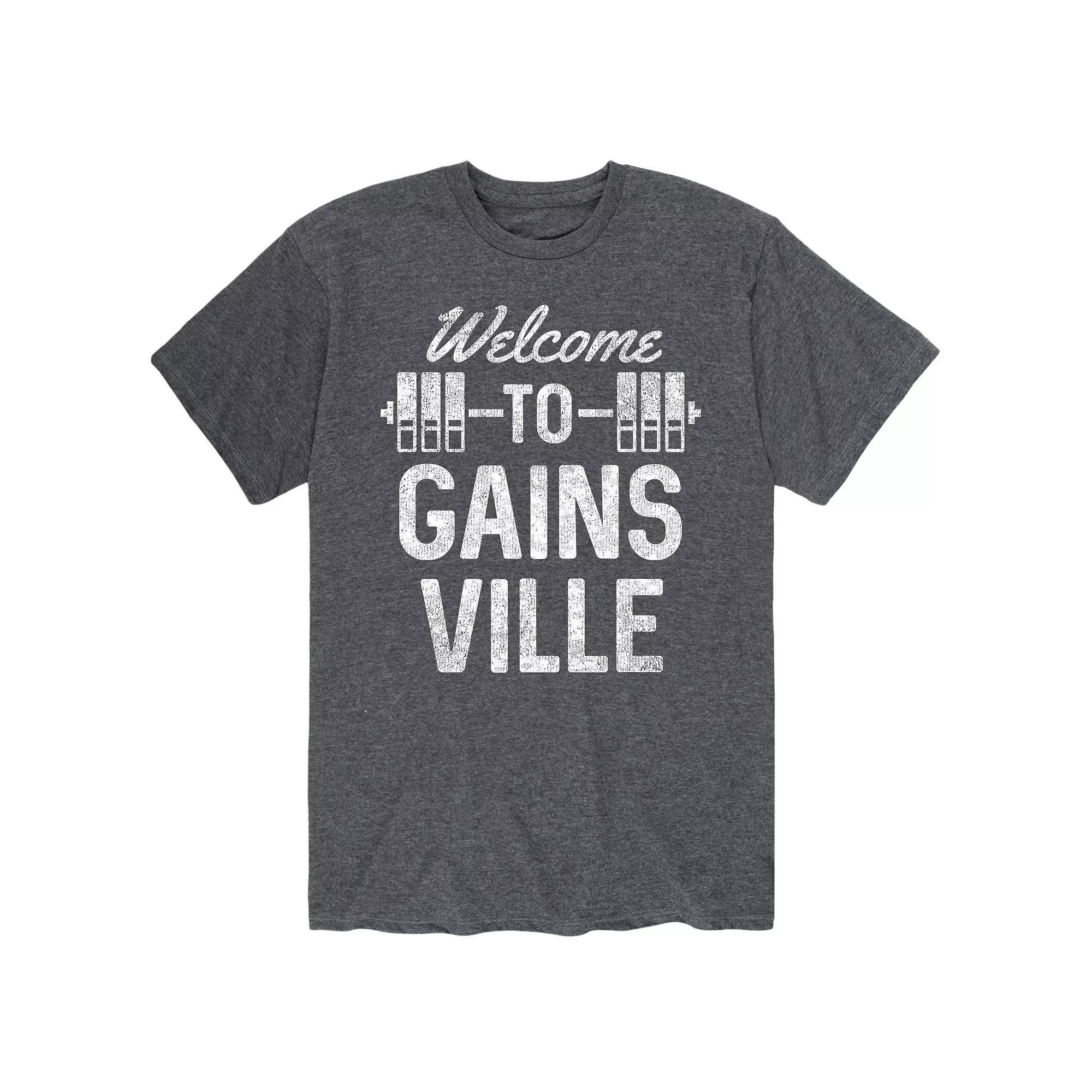 Men's Welcome To Gainsville Tee, Size: Medium, Black Product Image