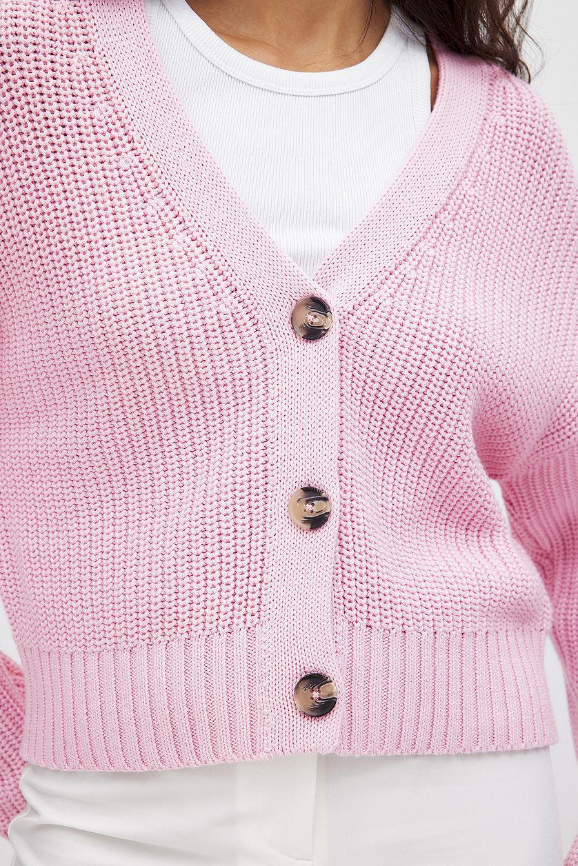 Short Knitted Cardigan Product Image