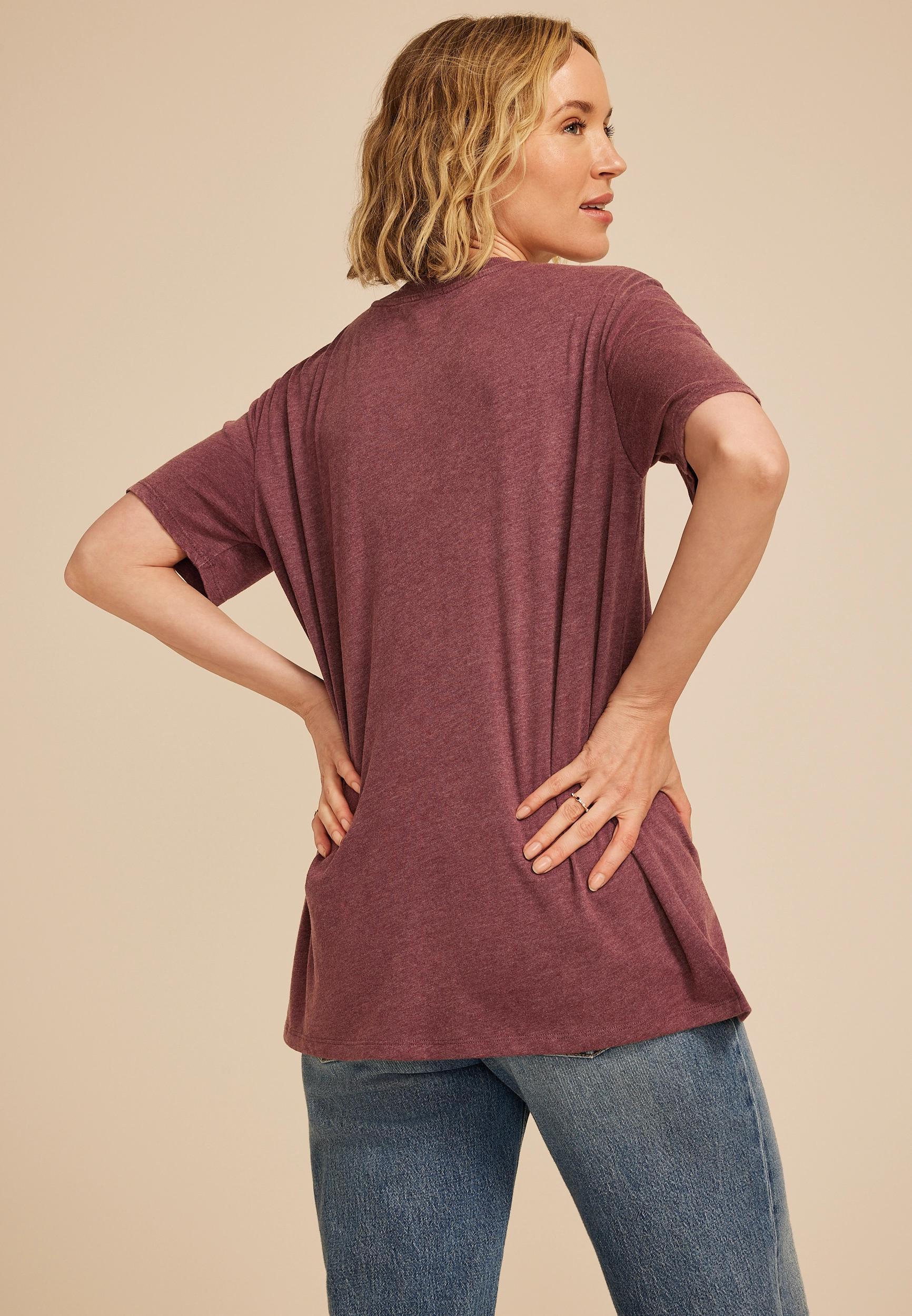 Floral Aerosmith Oversized Fit Graphic Tee Product Image