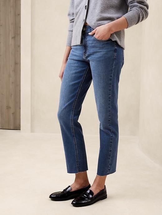 Slim Mid-Rise Jean Product Image