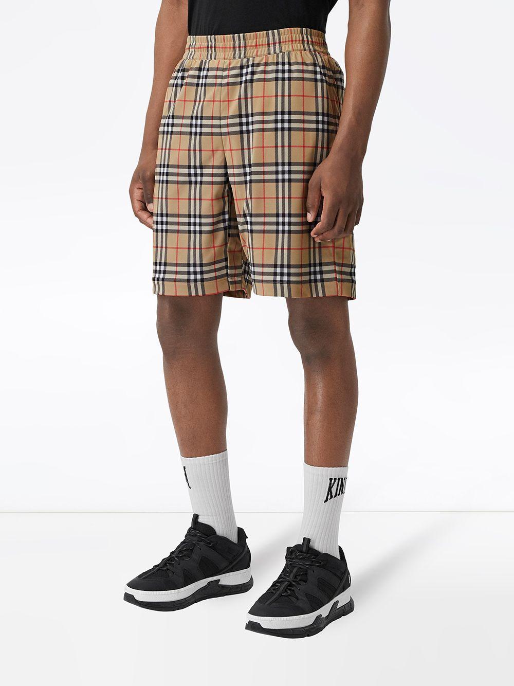 check-print shorts Product Image