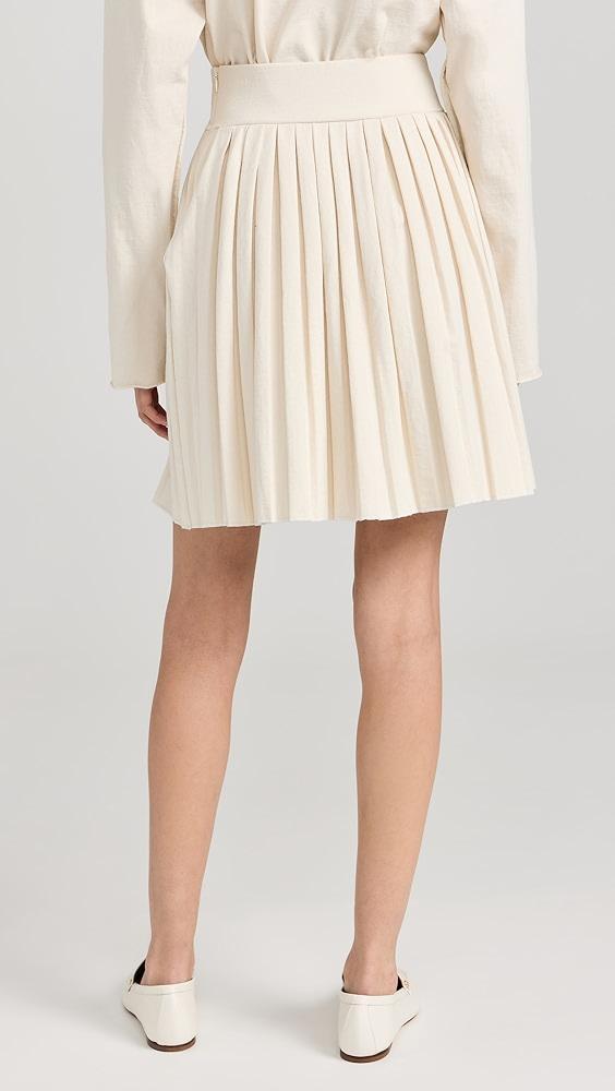 Les Tien Paulina Box Pleat Tennis Skirt | Shopbop Product Image