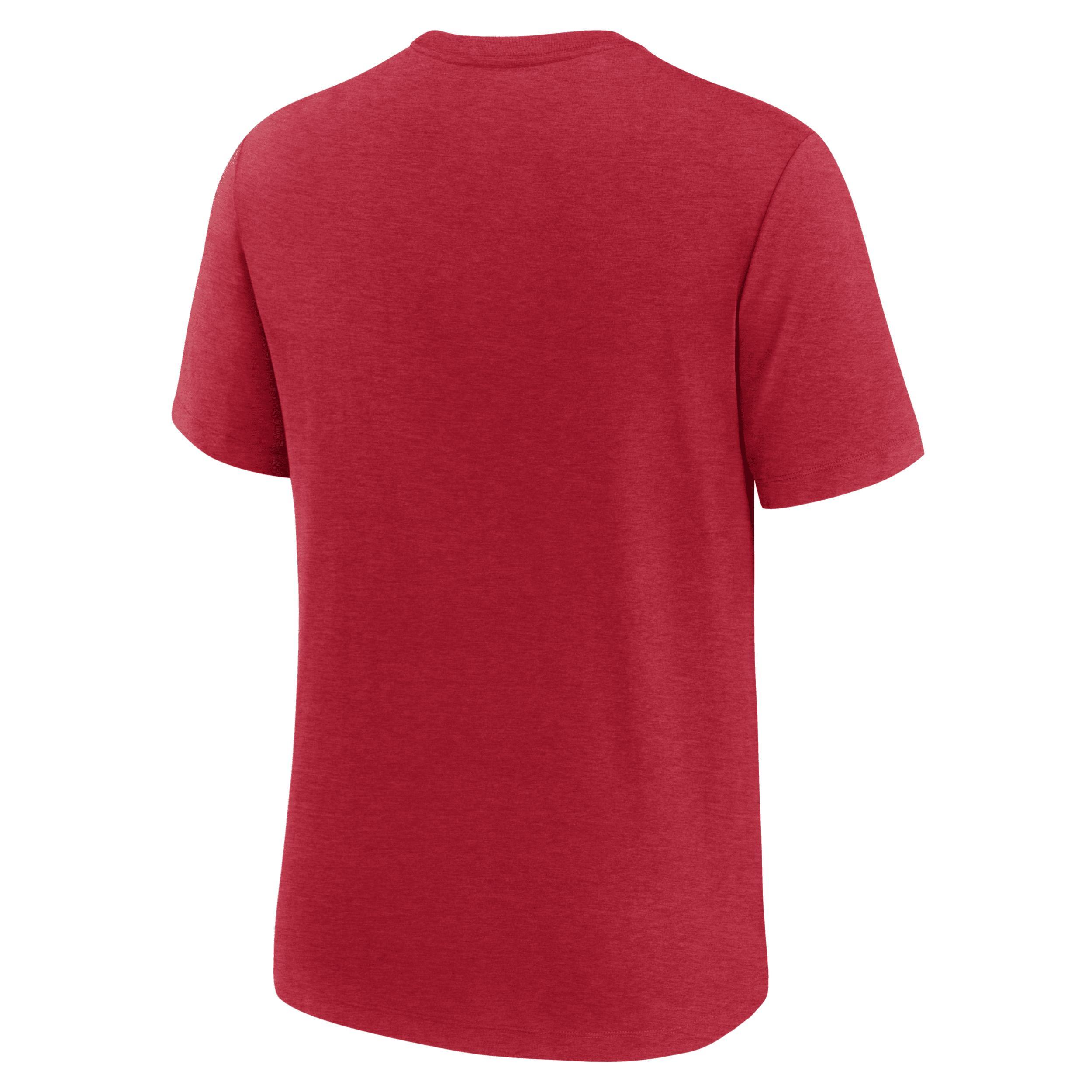 Ohio State Buckeyes Blitz Evergreen Legacy Primary Nike Men's College T-Shirt Product Image