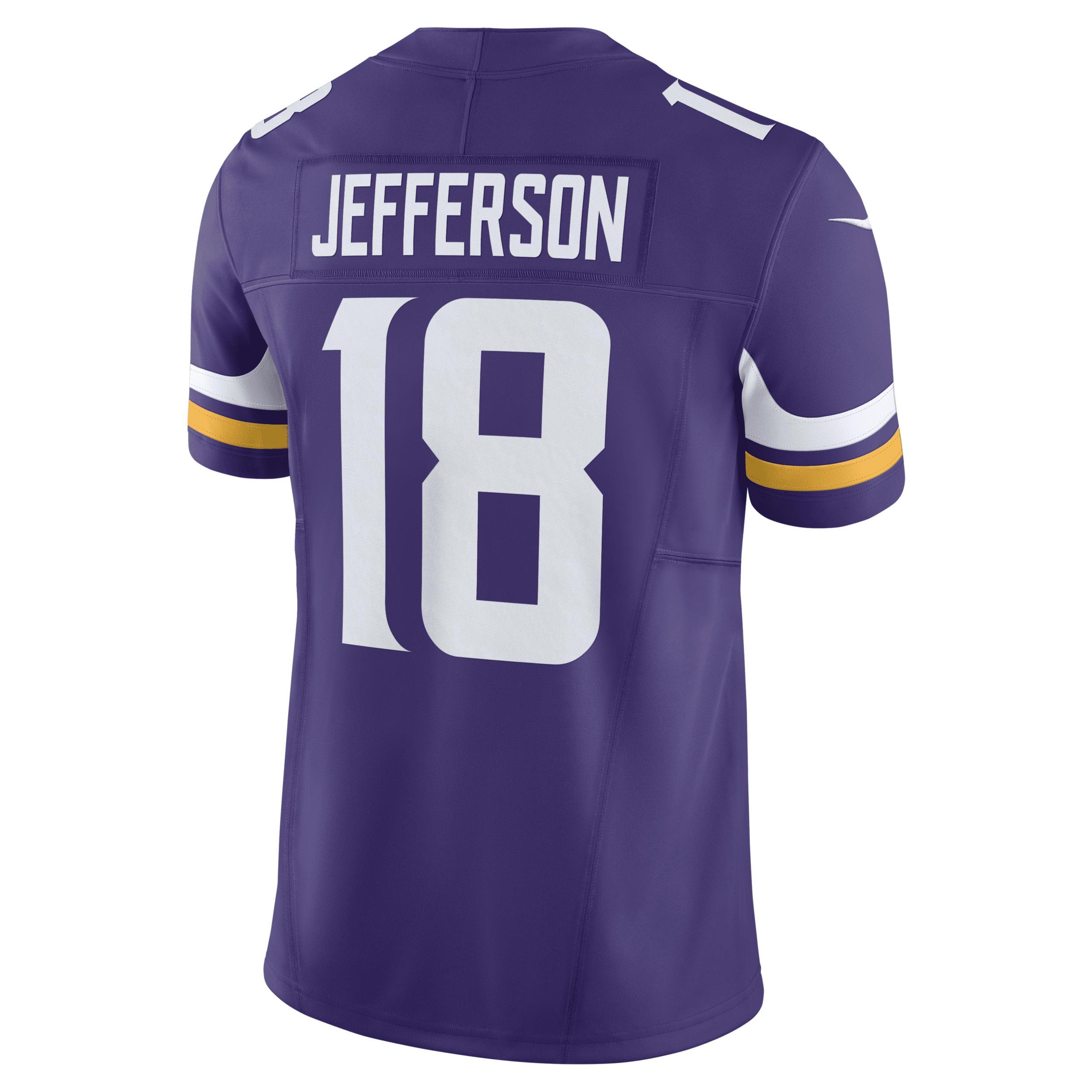Justin Jefferson Minnesota Vikings Nike Mens Dri-FIT NFL Limited Football Jersey | 31NMMVLH9MF-015 Product Image