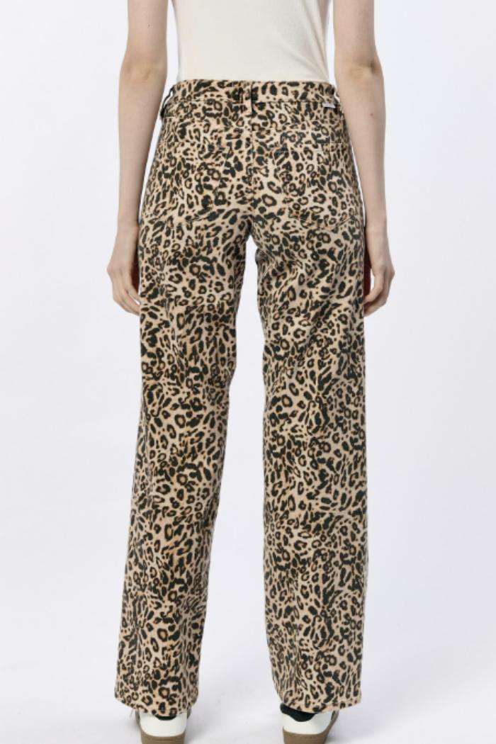 Taylor Leopard Print Pants Product Image
