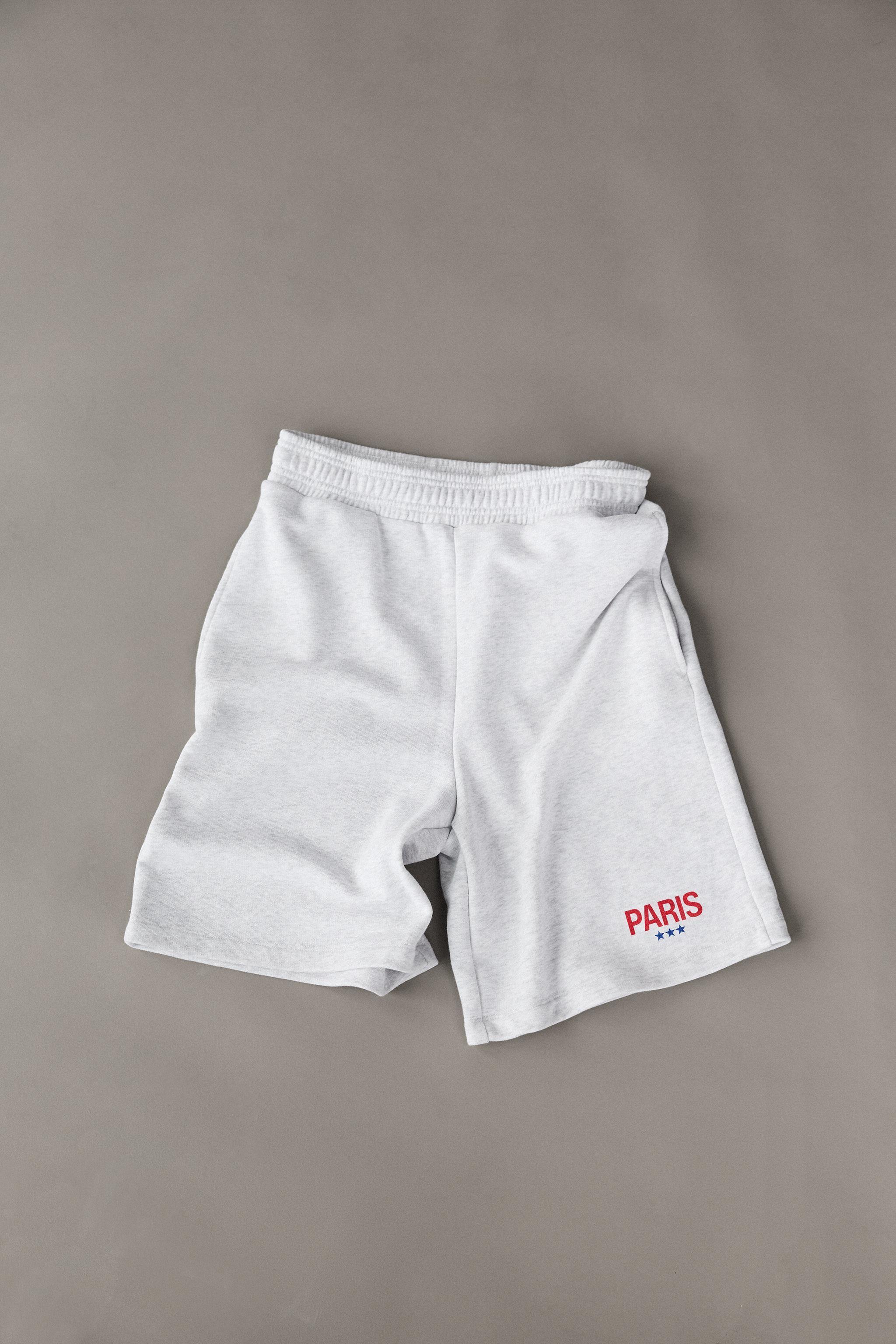 PLUSH SHORTS WITH TEXT Product Image