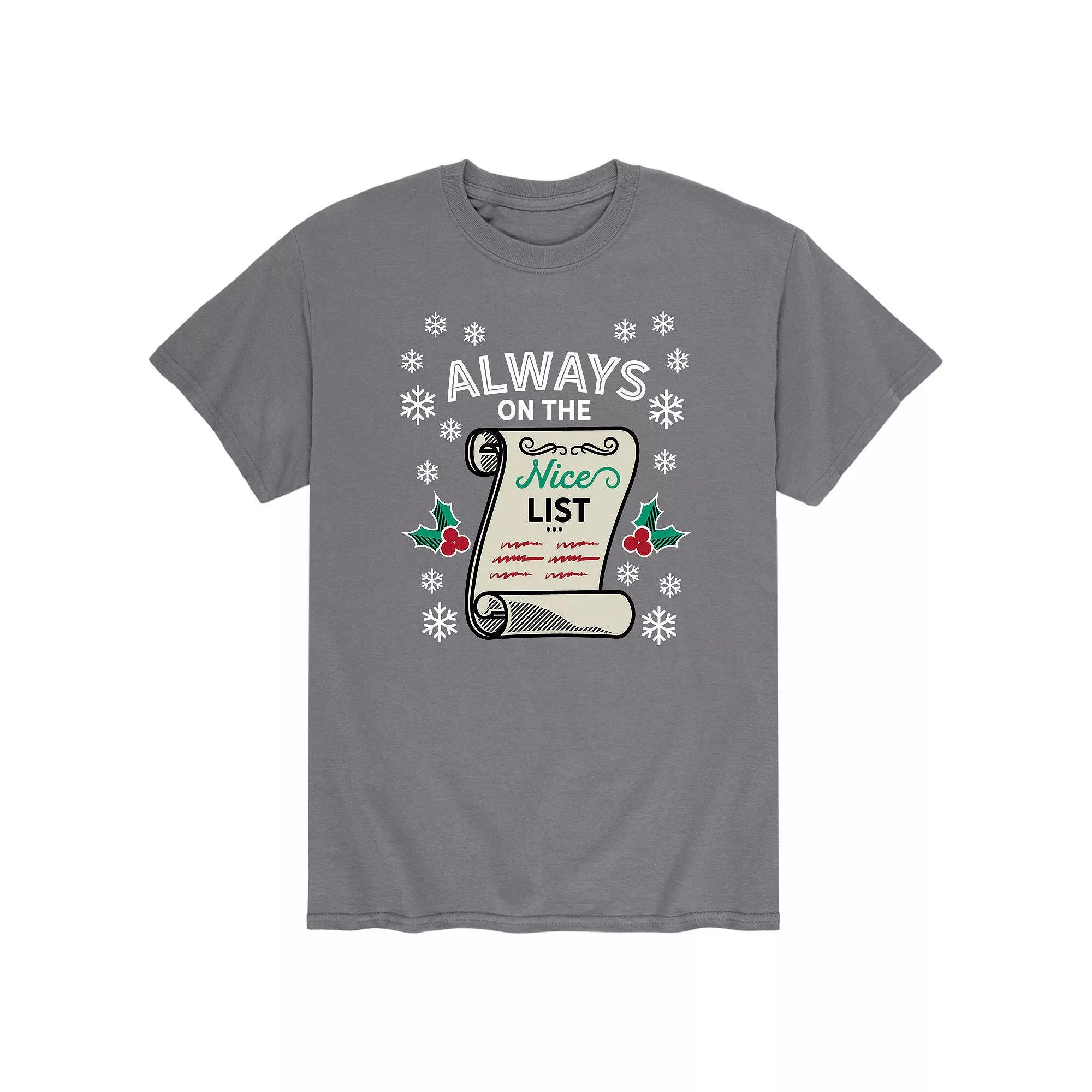 Men's The Nice List Graphic Tee,  Product Image