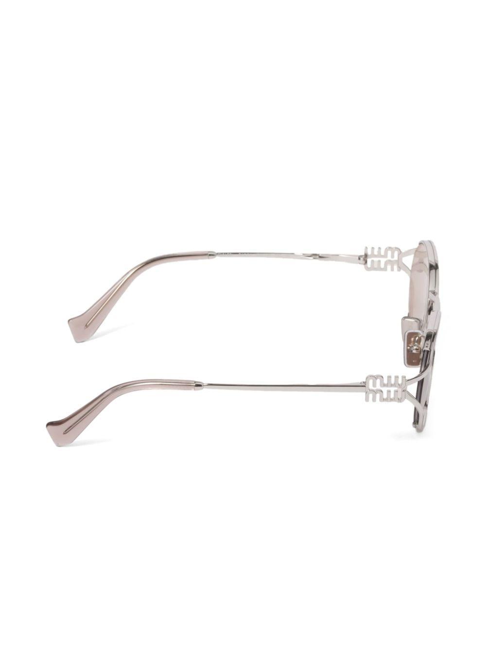 oval-frame sunglasses Product Image