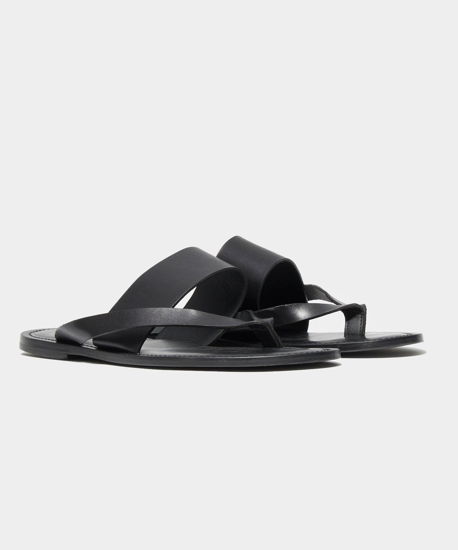 Tuscan Leather Thong Cross Sandal Product Image