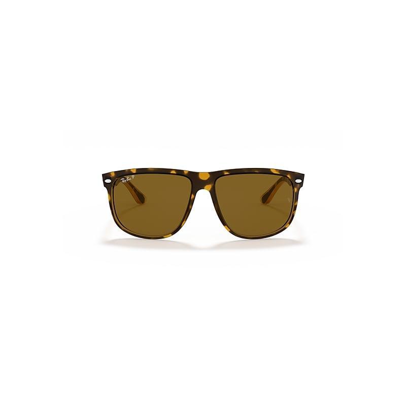 Ray-Ban Boyfriend Sunglasses Frame Brown Lenses Polarized Product Image