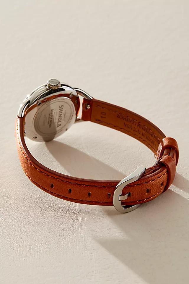 Shinola Roundabout Leather Band Watch Product Image