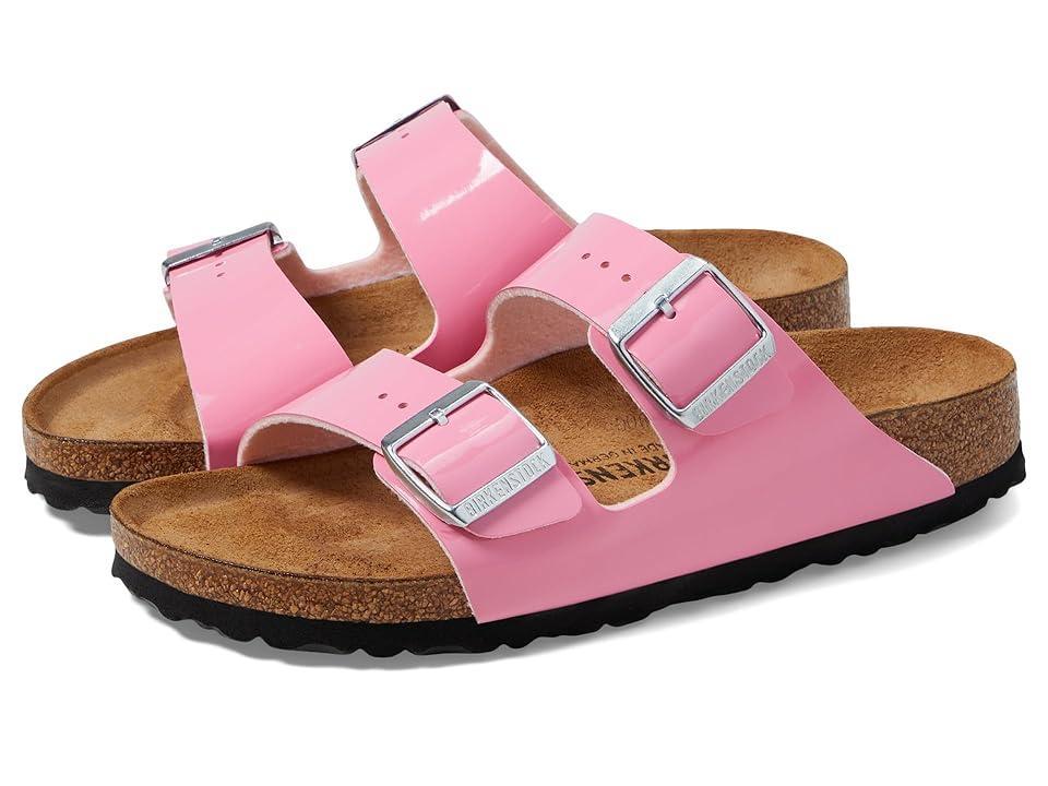 Birkenstock Arizona Patent (Candy /Black) Women's Shoes Product Image