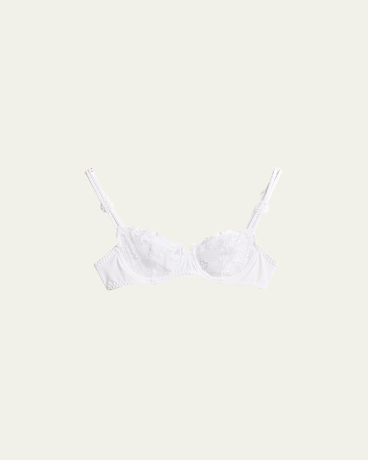 Delice Embroidered Demi Bra Product Image