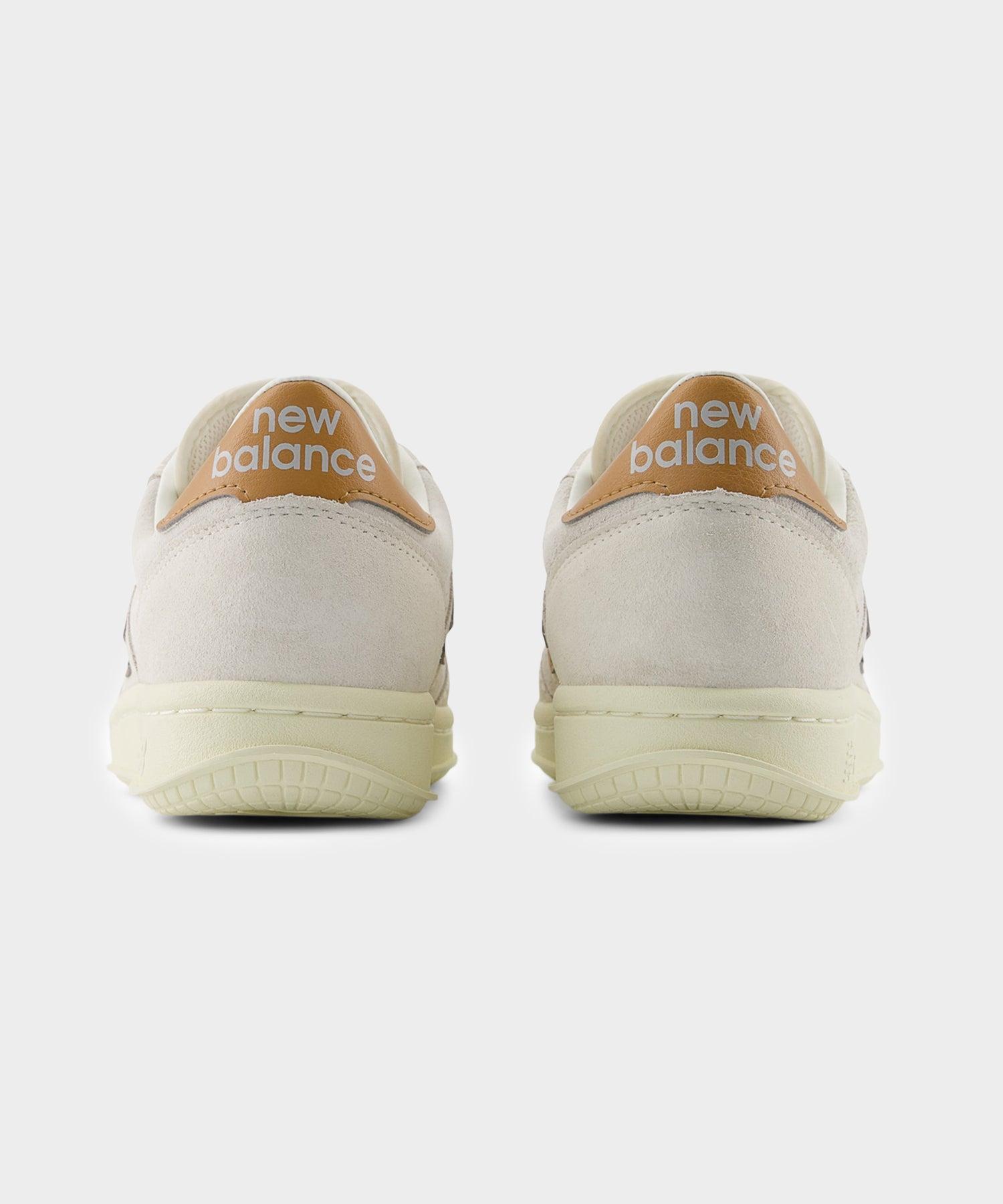 New Balance T500 Court in White + Tan Product Image