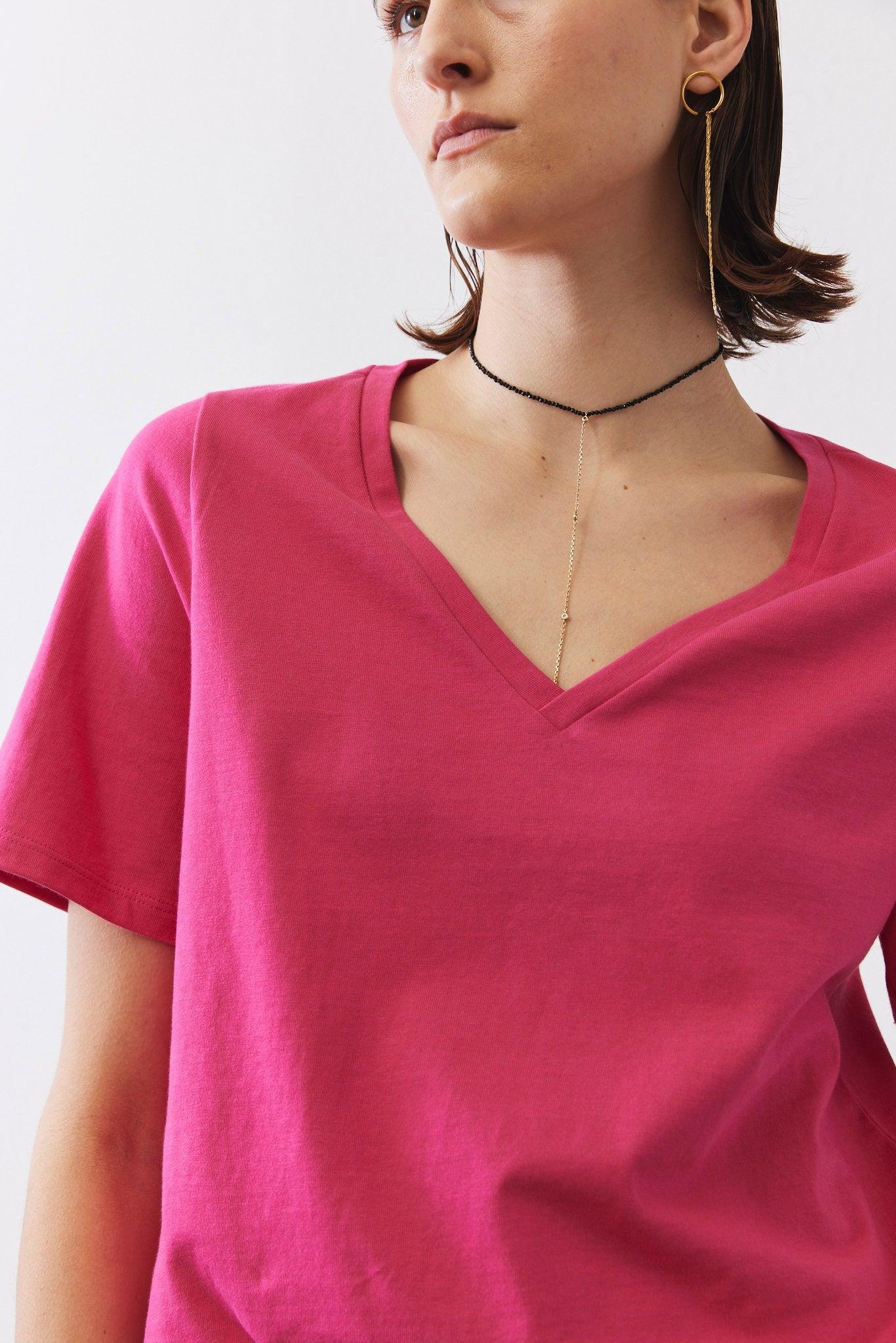 Classic Cotton V-Neck Product Image