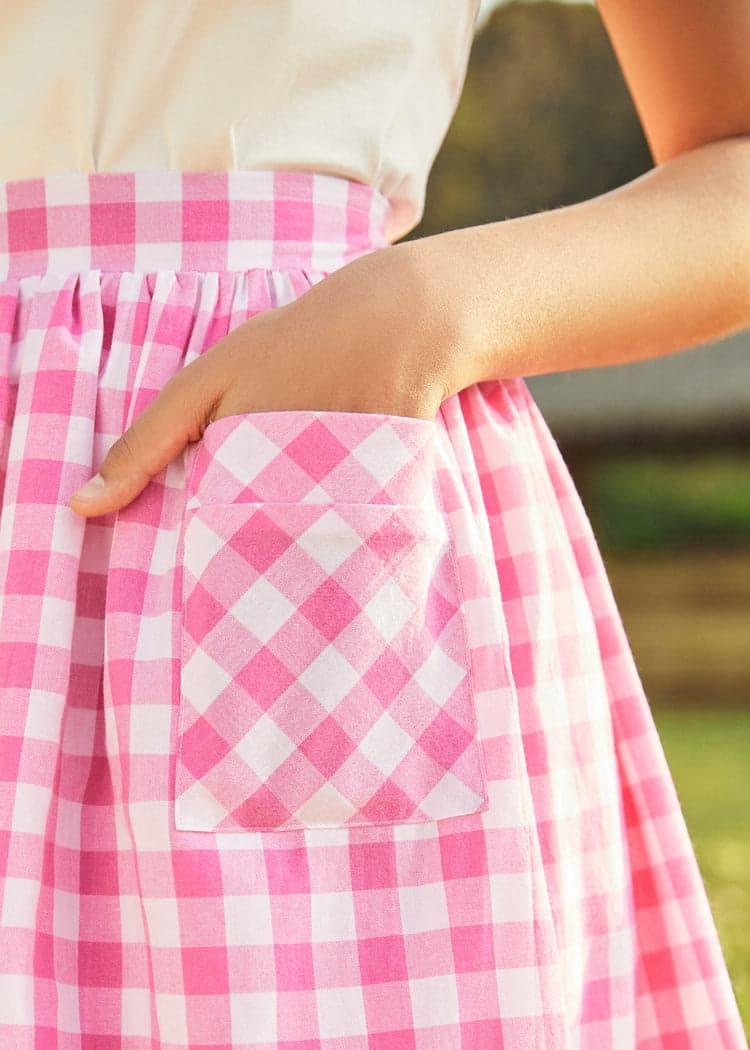 The Songs of the Sea Midi Skirt Product Image