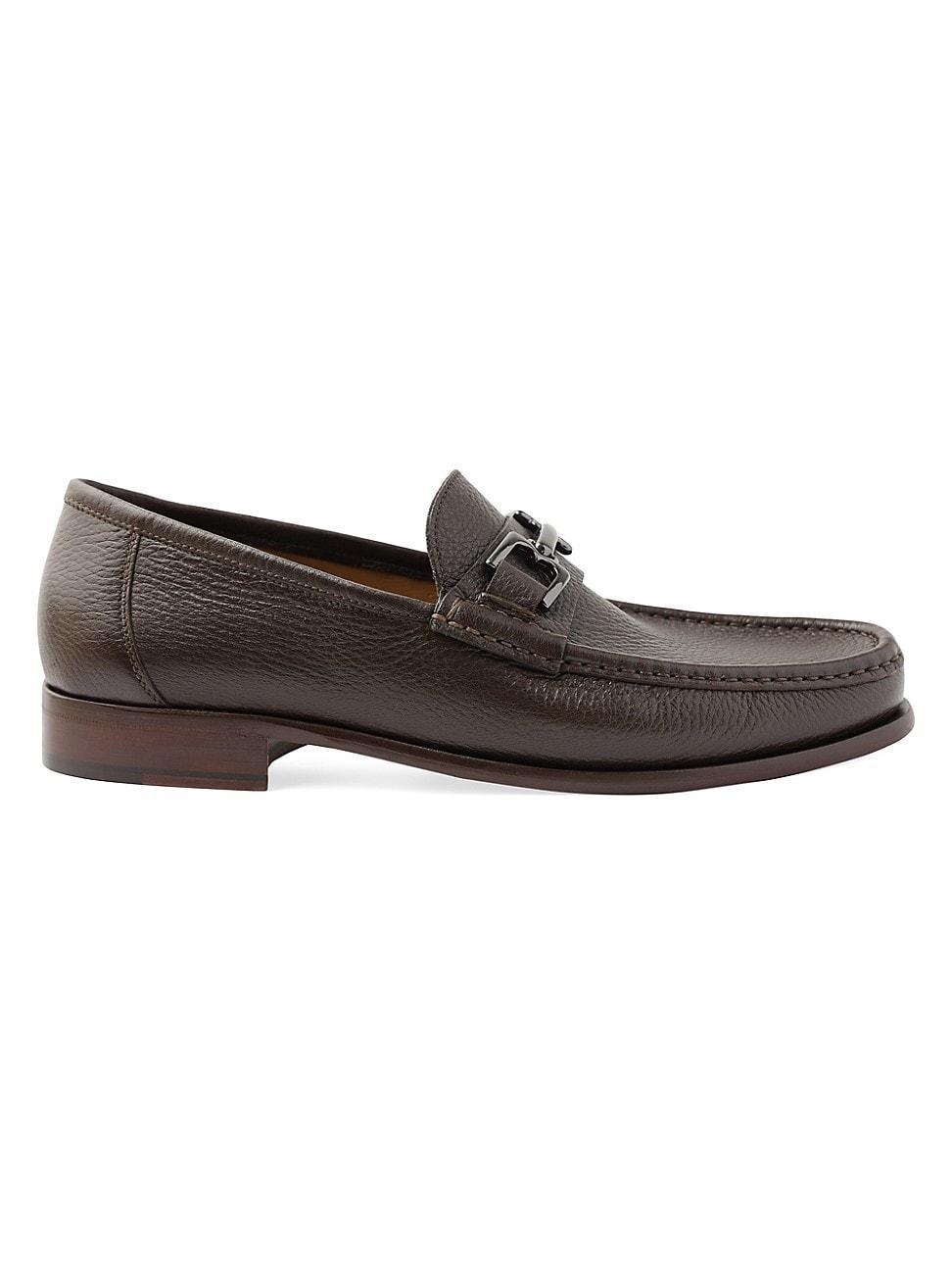 Bruno Magli Mens Trieste Bit Detail Leather Slip Product Image