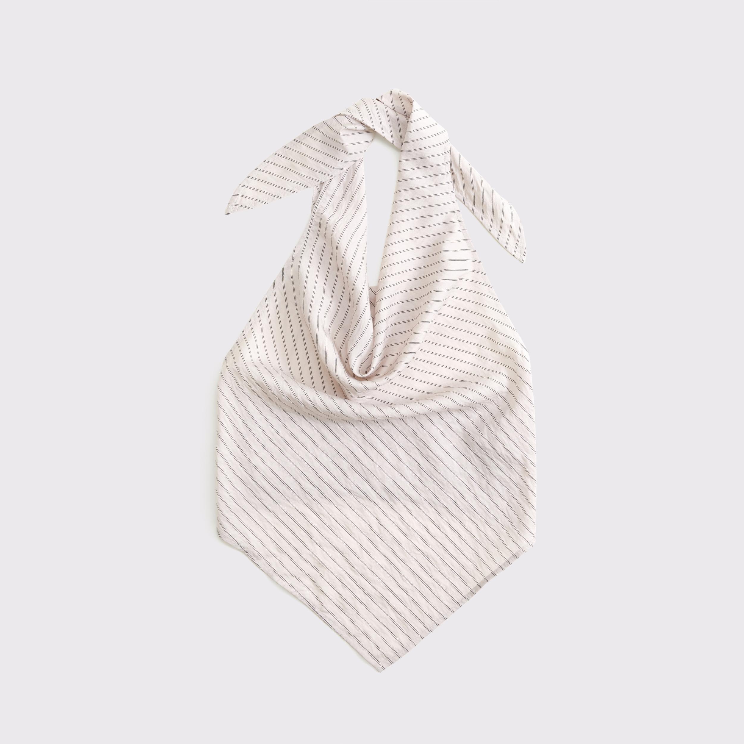 Cowl Neck Tie-Back Halter Top Product Image