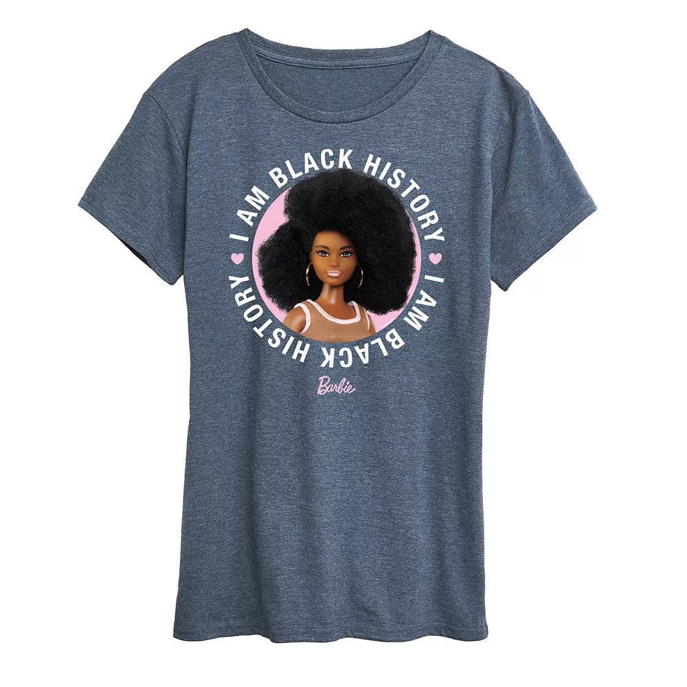 Women's Barbie I Am Black History Graphic Tee, Size: Medium Product Image