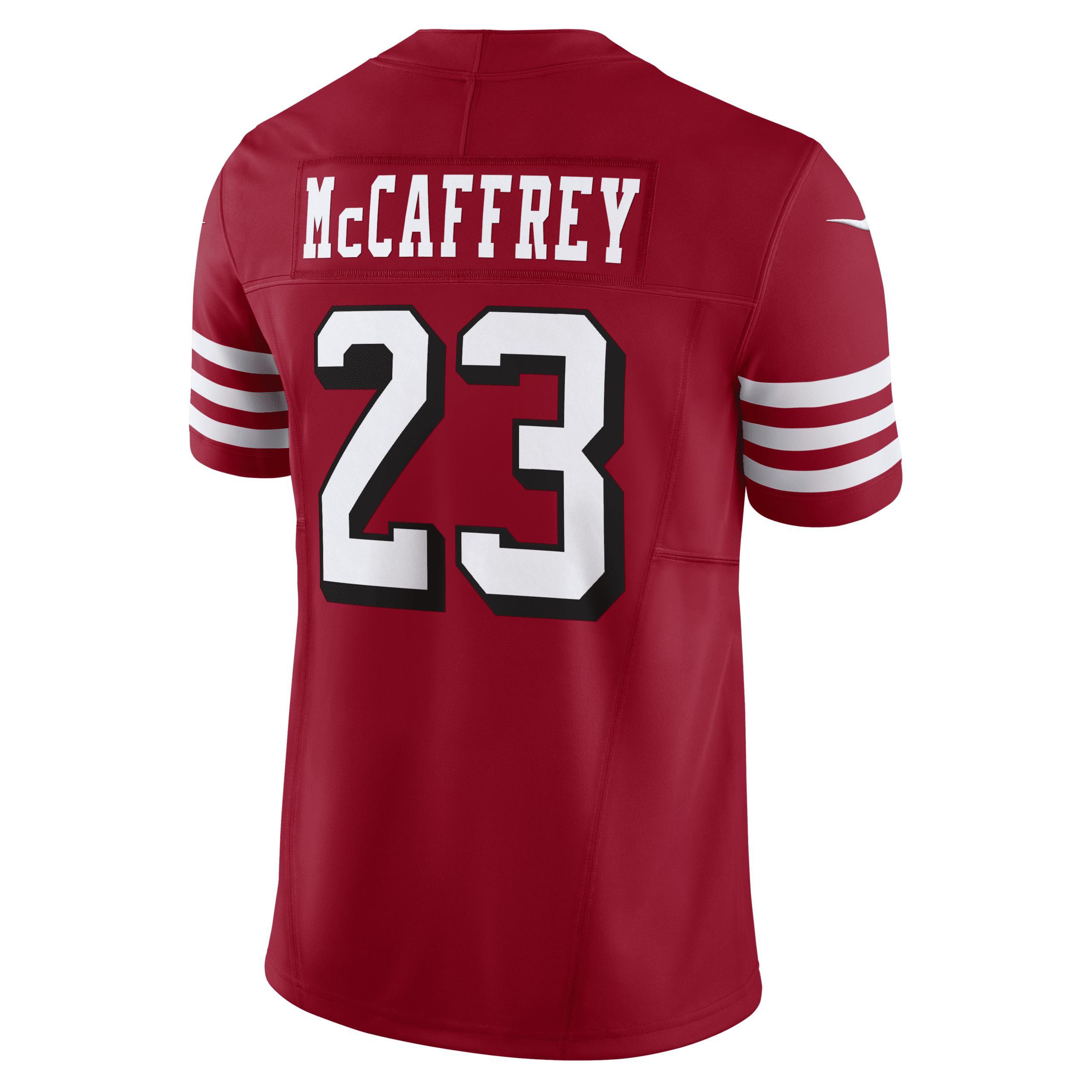 Christian McCaffrey San Francisco 49ers Nike Mens Dri-FIT NFL Limited Football Jersey | 31NM49LA73F-YZ1 Product Image