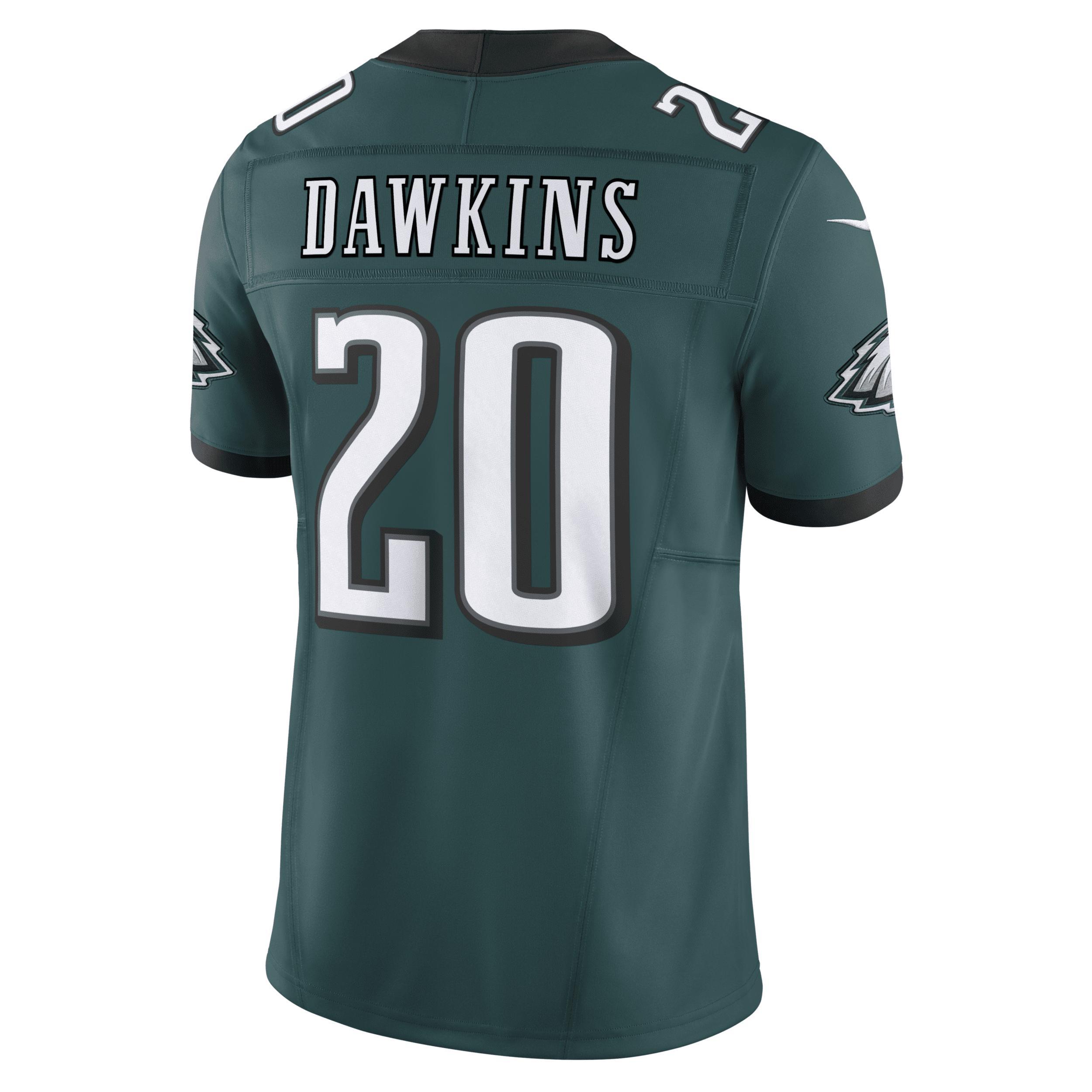 Men's Nike Brian Dawkins Midnight Green Philadelphia Eagles Vapor F.U.S.E. Limited Jersey,  Product Image