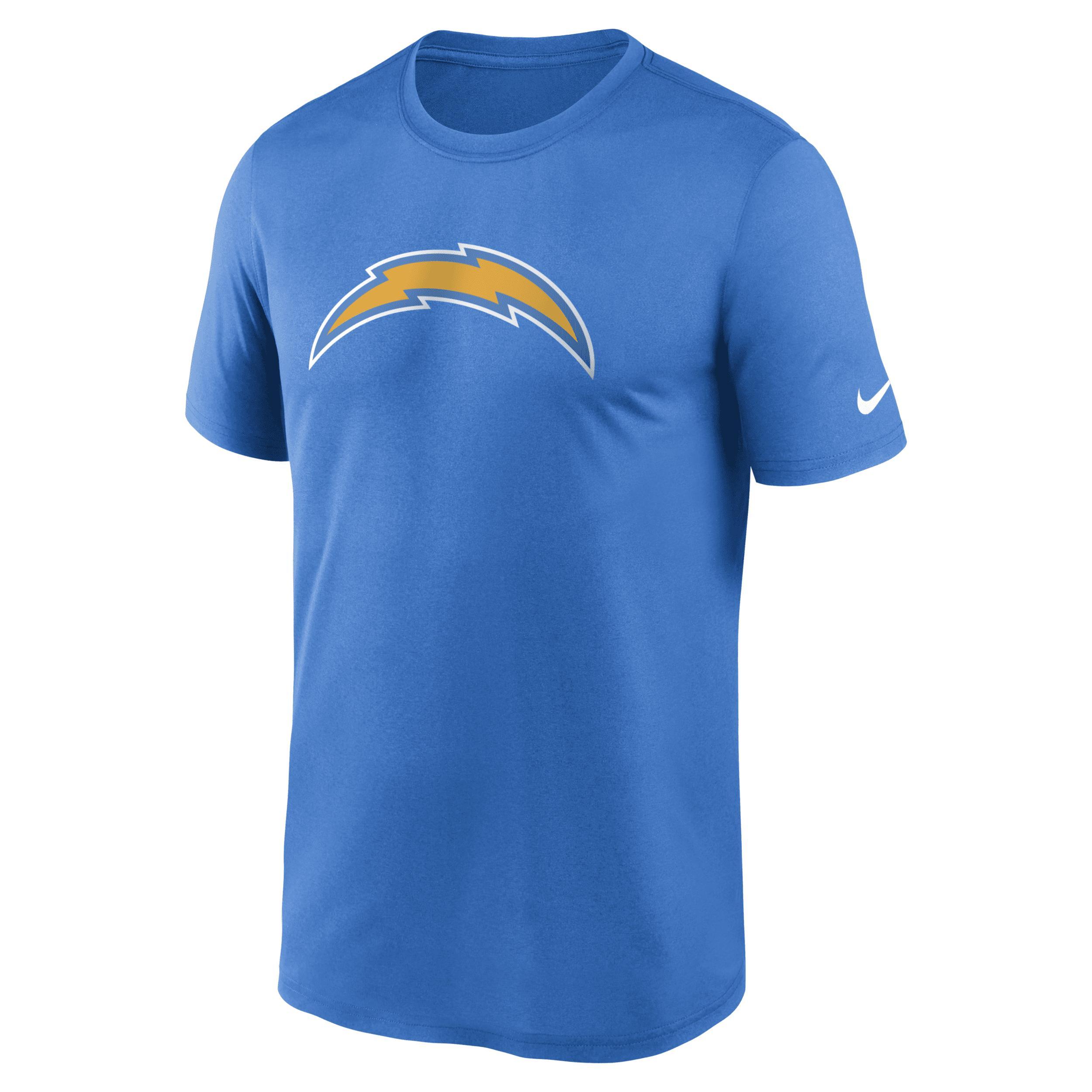 Men's Nike Powder Blue Los Angeles Chargers Logo Essential Legend Performance T-Shirt, Size: 3XL, Light Product Image