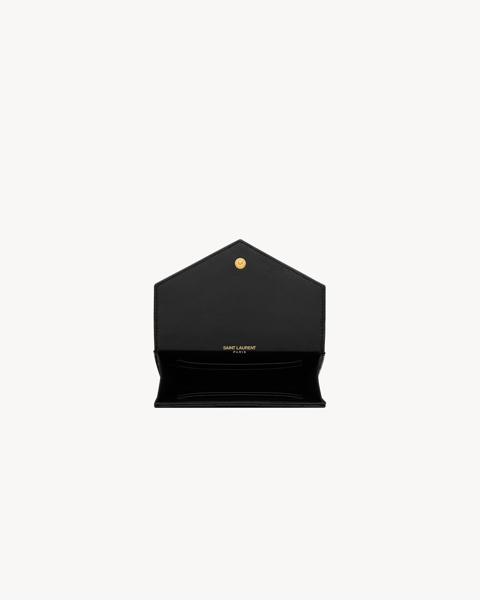 CASSANDRE MATELASSÉ SMALL ENVELOPE WALLET IN LAMBSKIN Product Image