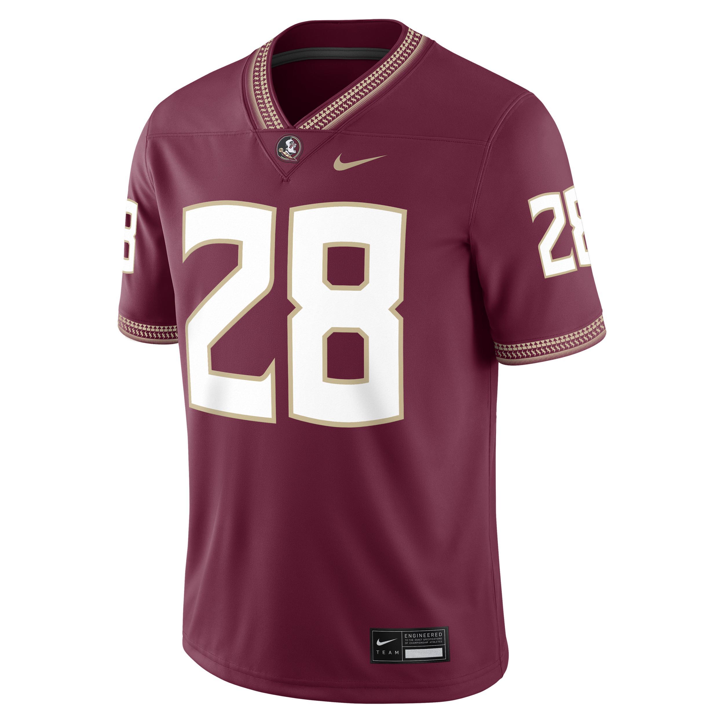 Florida State Seminoles Nike Men's Dri-FIT College Game Jersey Product Image