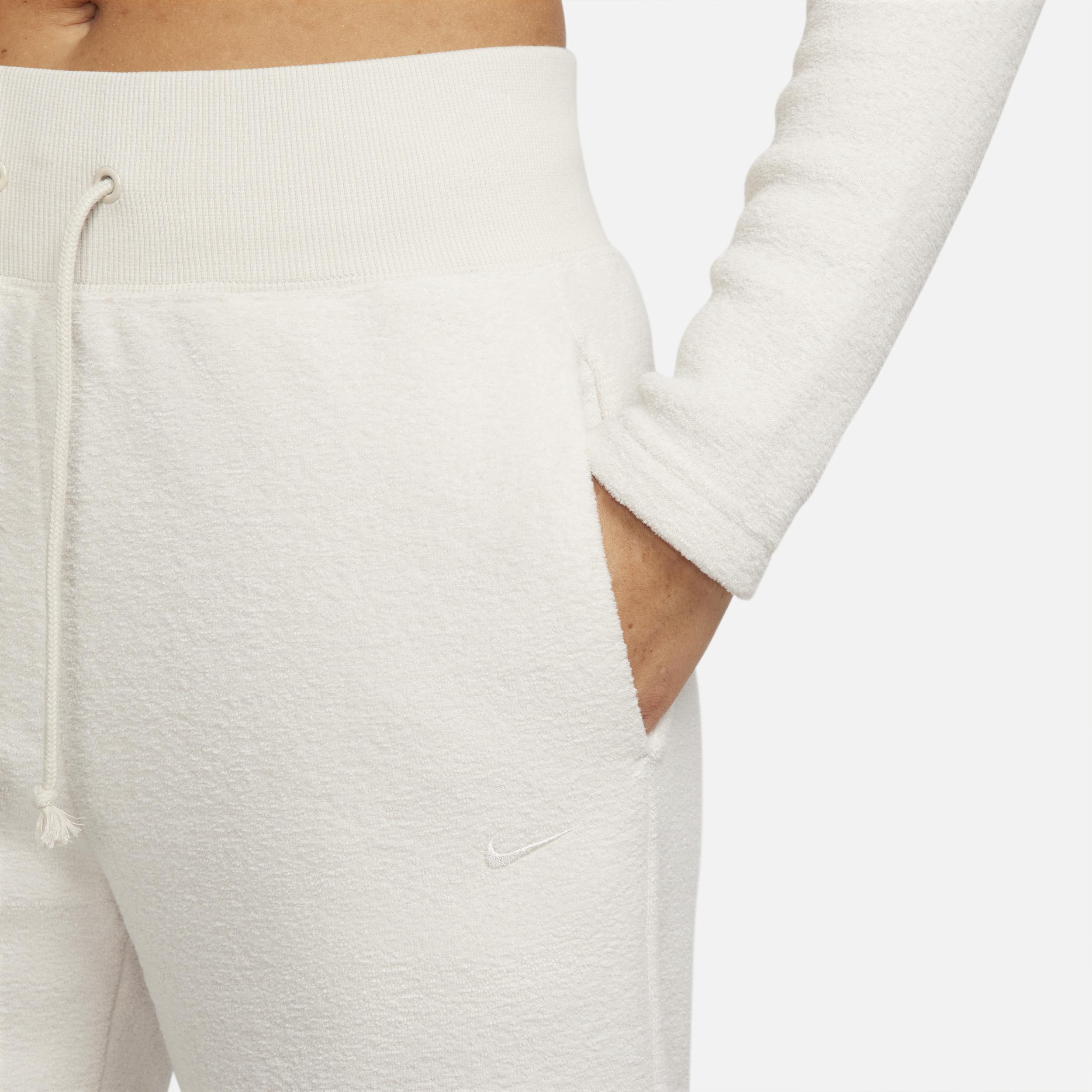 Women's Nike Sportswear Phoenix Plush High-Waisted Wide-Leg Cozy Fleece Pants Product Image