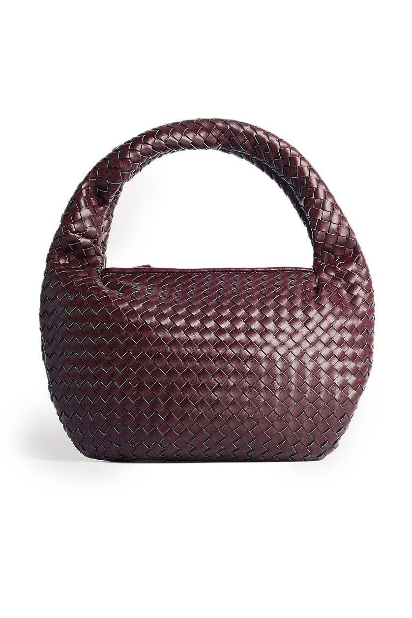 Woven Rounded Shoulder Bag Product Image
