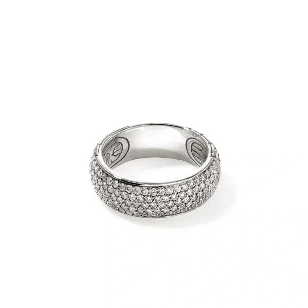 JOHN HARDY Sterling Silver Jh Essentials Pave Diamond Band Ring, 1.07 Ct. T. W. Product Image