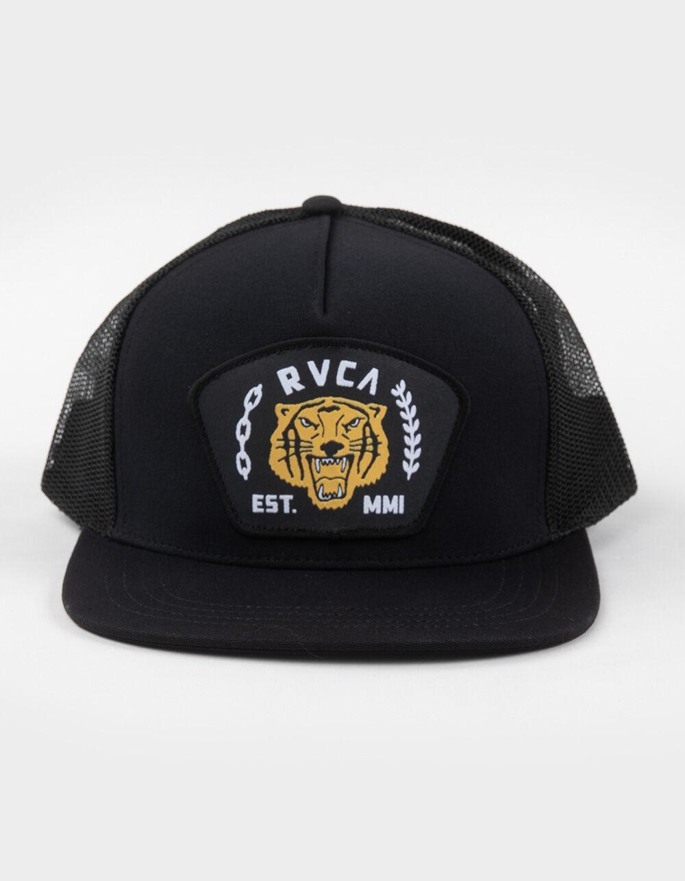 RVCA Squadron Trucker Hat - BLACK Product Image